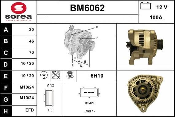 Sera BM6062 - Alternateur cwaw.fr