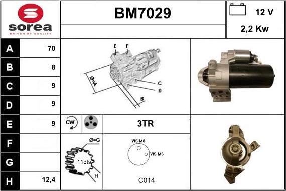 Sera BM7029 - Démarreur cwaw.fr