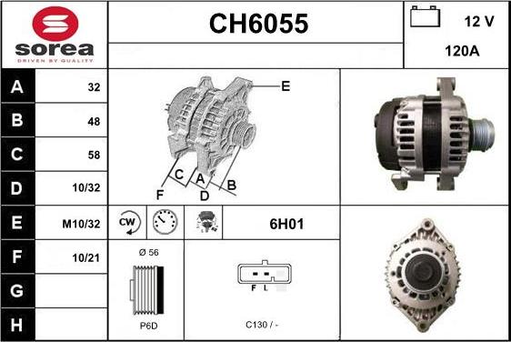 Sera CH6055 - Alternateur cwaw.fr