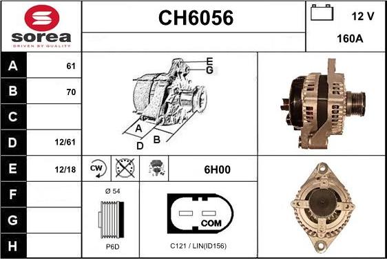 Sera CH6056 - Alternateur cwaw.fr