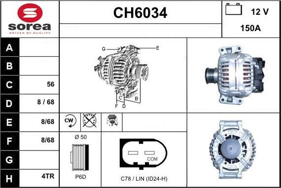 Sera CH6034 - Alternateur cwaw.fr