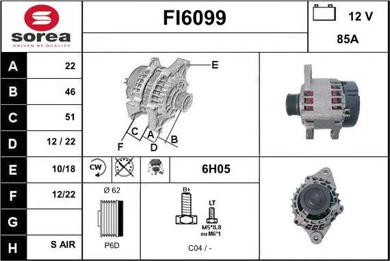 Sera FI6099 - Alternateur cwaw.fr