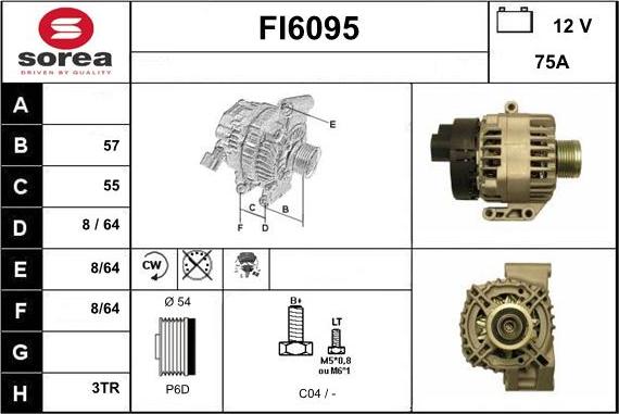 Sera FI6095 - Alternateur cwaw.fr