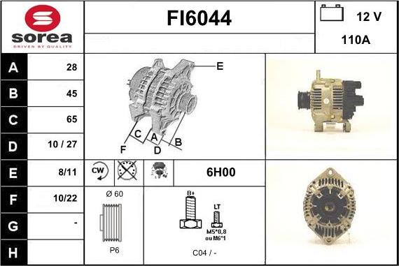 Sera FI6044 - Alternateur cwaw.fr