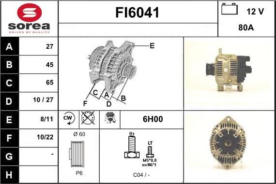 Sera FI6041 - Alternateur cwaw.fr