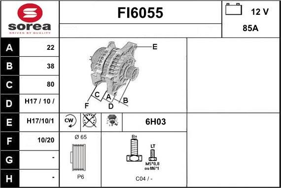 Sera FI6055 - Alternateur cwaw.fr