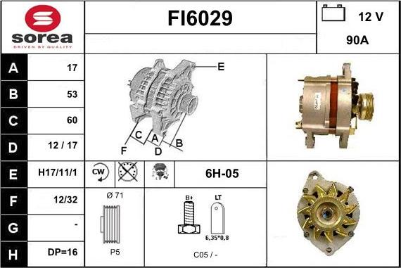 Sera FI6029 - Alternateur cwaw.fr