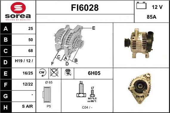 Sera FI6028 - Alternateur cwaw.fr