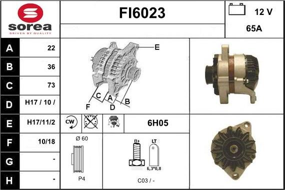 Sera FI6023 - Alternateur cwaw.fr