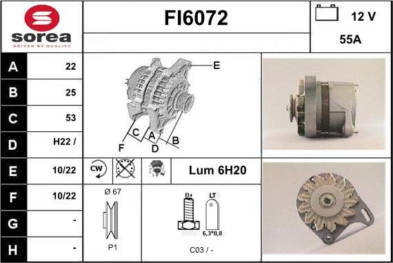 Sera FI6072 - Alternateur cwaw.fr