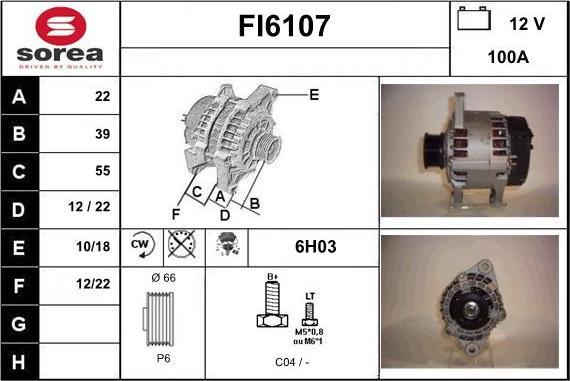 Sera FI6107 - Alternateur cwaw.fr