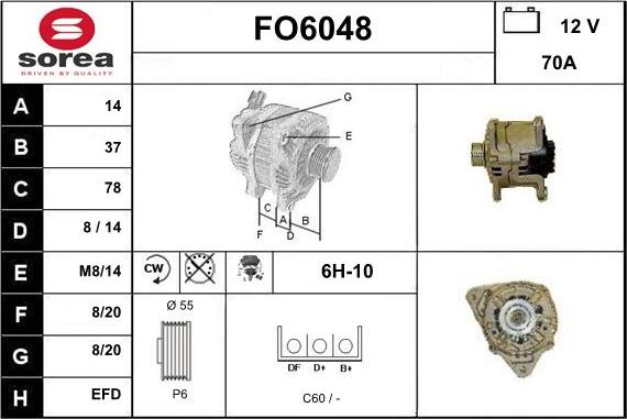 Sera FO6048 - Alternateur cwaw.fr