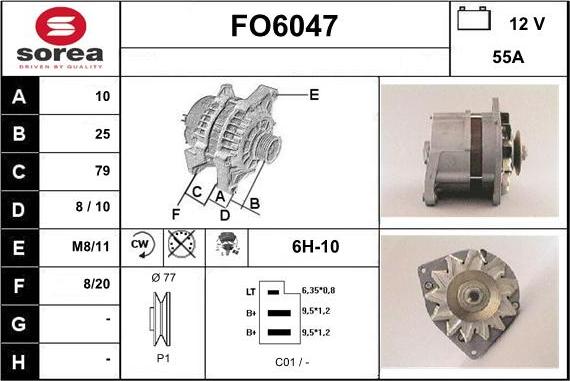 Sera FO6047 - Alternateur cwaw.fr