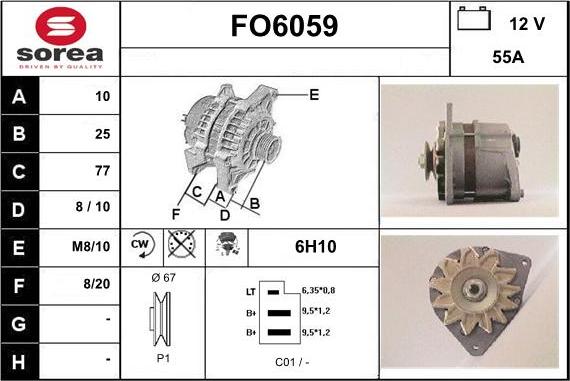 Sera FO6059 - Alternateur cwaw.fr