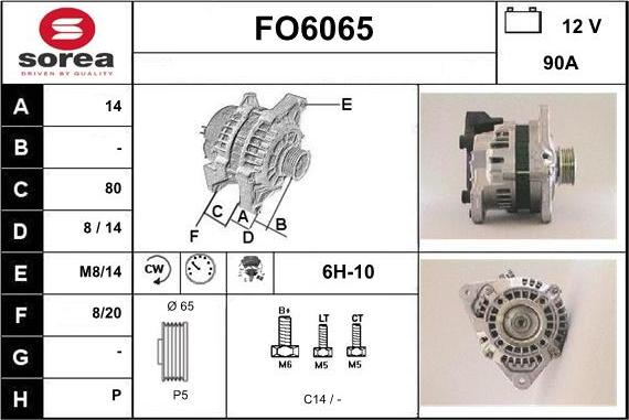 Sera FO6065 - Alternateur cwaw.fr