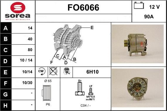 Sera FO6066 - Alternateur cwaw.fr