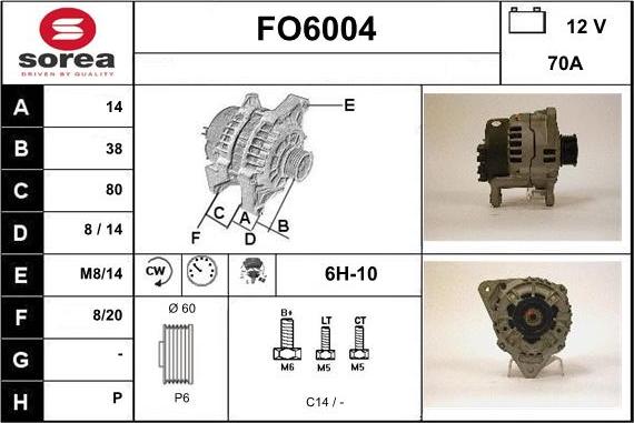 Sera FO6004 - Alternateur cwaw.fr