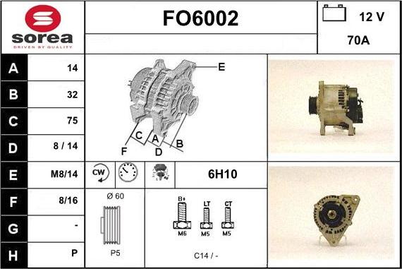 Sera FO6002 - Alternateur cwaw.fr