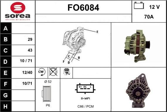 Sera FO6084 - Alternateur cwaw.fr