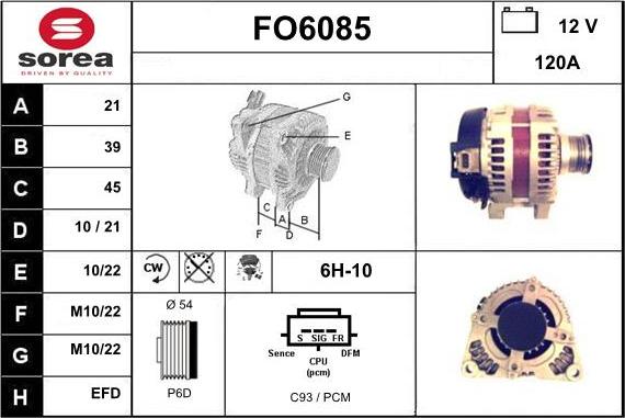 Sera FO6085 - Alternateur cwaw.fr