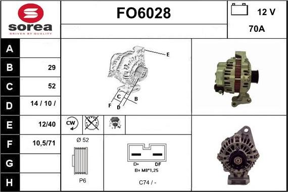 Sera FO6028 - Alternateur cwaw.fr