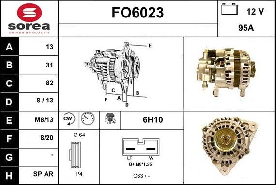 Sera FO6023 - Alternateur cwaw.fr