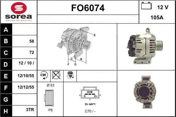 Sera FO6074 - Alternateur cwaw.fr