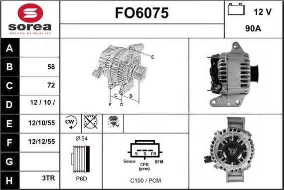 Sera FO6075 - Alternateur cwaw.fr