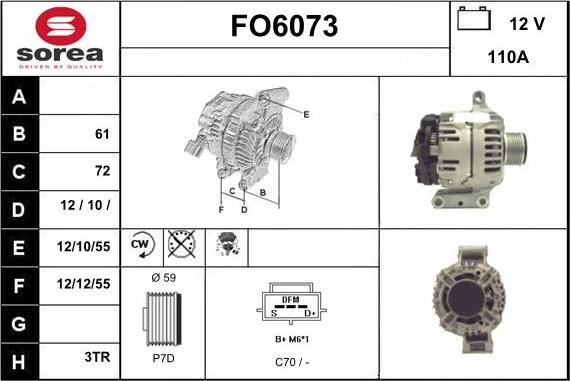 Sera FO6073 - Alternateur cwaw.fr