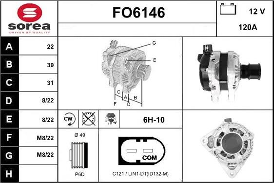 Sera FO6146 - Alternateur cwaw.fr