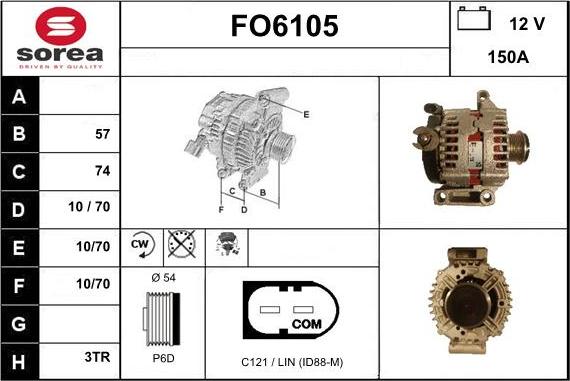 Sera FO6105 - Alternateur cwaw.fr