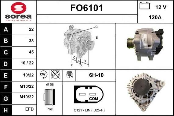 Sera FO6101 - Alternateur cwaw.fr