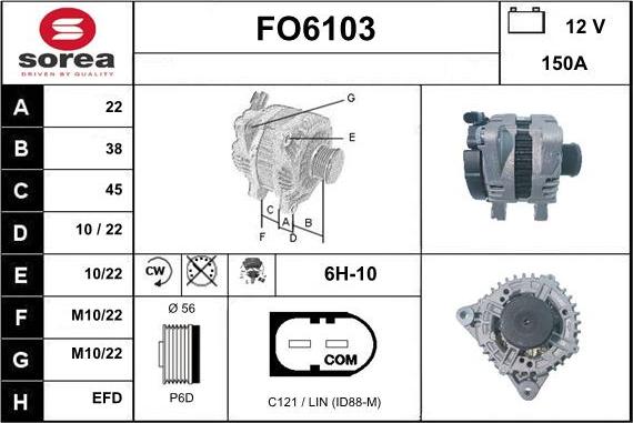 Sera FO6103 - Alternateur cwaw.fr