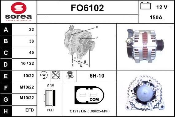 Sera FO6102 - Alternateur cwaw.fr