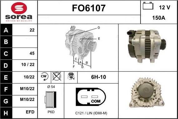 Sera FO6107 - Alternateur cwaw.fr