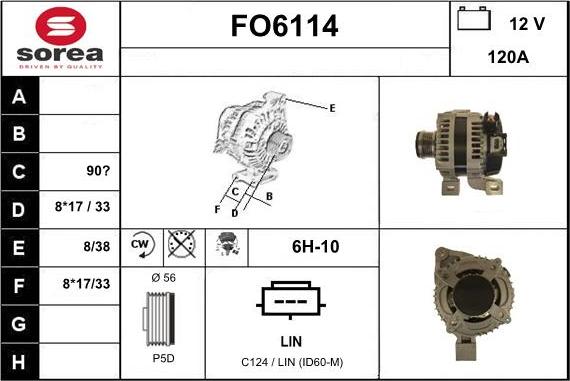 Sera FO6114 - Alternateur cwaw.fr