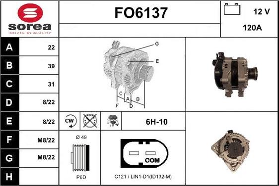 Sera FO6137 - Alternateur cwaw.fr