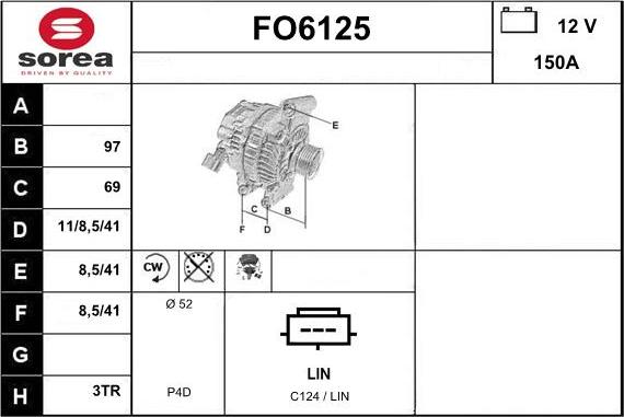 Sera FO6125 - Alternateur cwaw.fr