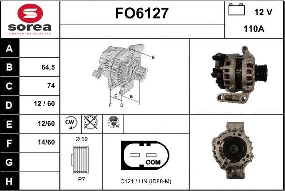 Sera FO6127 - Alternateur cwaw.fr