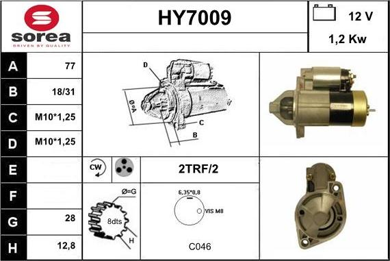 Sera HY7009 - Démarreur cwaw.fr