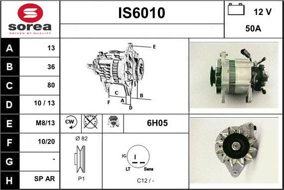 Sera IS6010 - Alternateur cwaw.fr