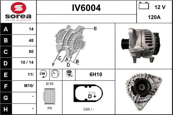 Sera IV6004 - Alternateur cwaw.fr