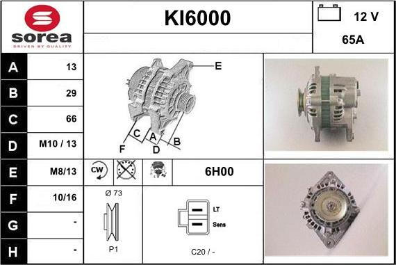 Sera KI6000 - Alternateur cwaw.fr