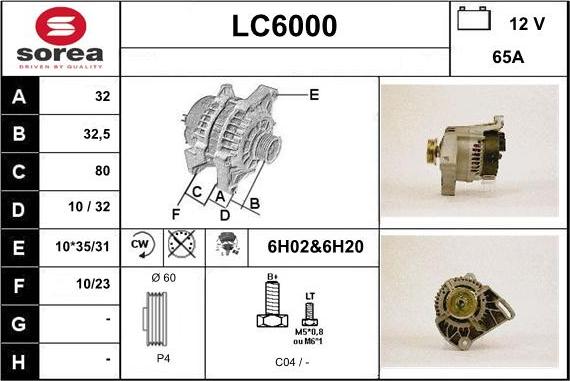 Sera LC6000 - Alternateur cwaw.fr