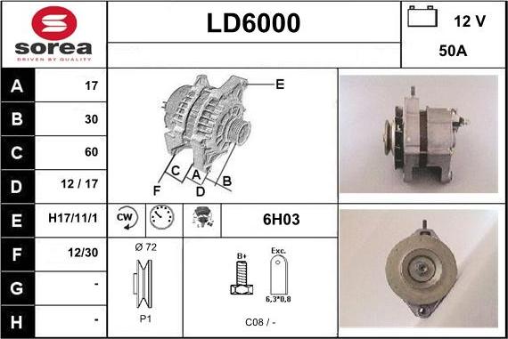 Sera LD6000 - Alternateur cwaw.fr