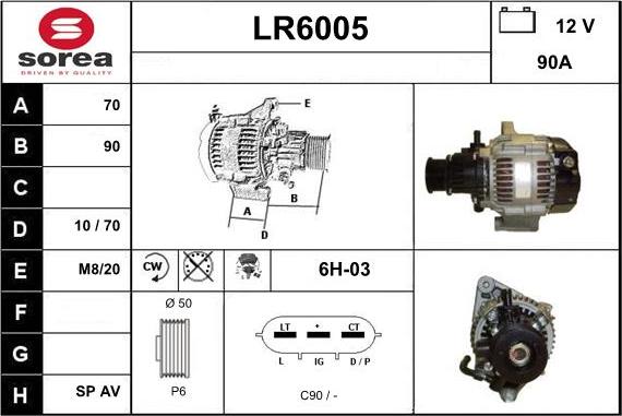 Sera LR6005 - Alternateur cwaw.fr