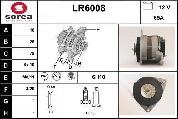 Sera LR6008 - Alternateur cwaw.fr