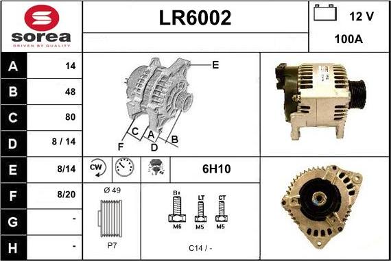 Sera LR6002 - Alternateur cwaw.fr