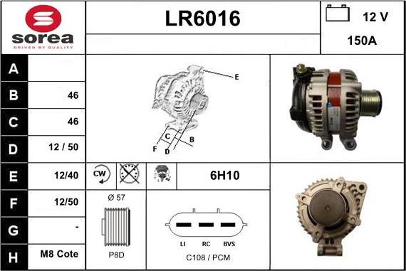 Sera LR6016 - Alternateur cwaw.fr