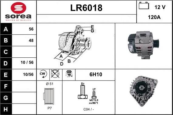 Sera LR6018 - Alternateur cwaw.fr